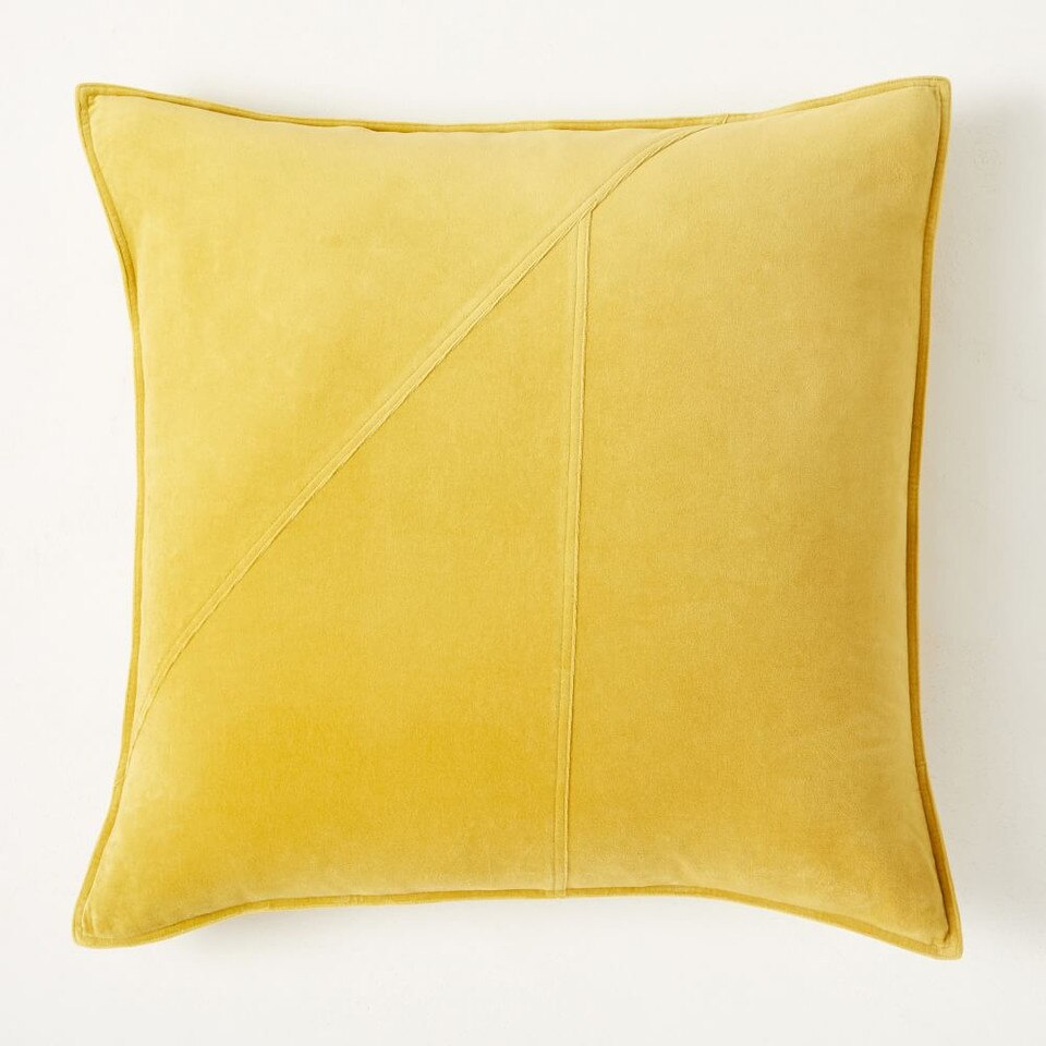 Washed Cotton Velvet Cushion Covers West Elm Australia